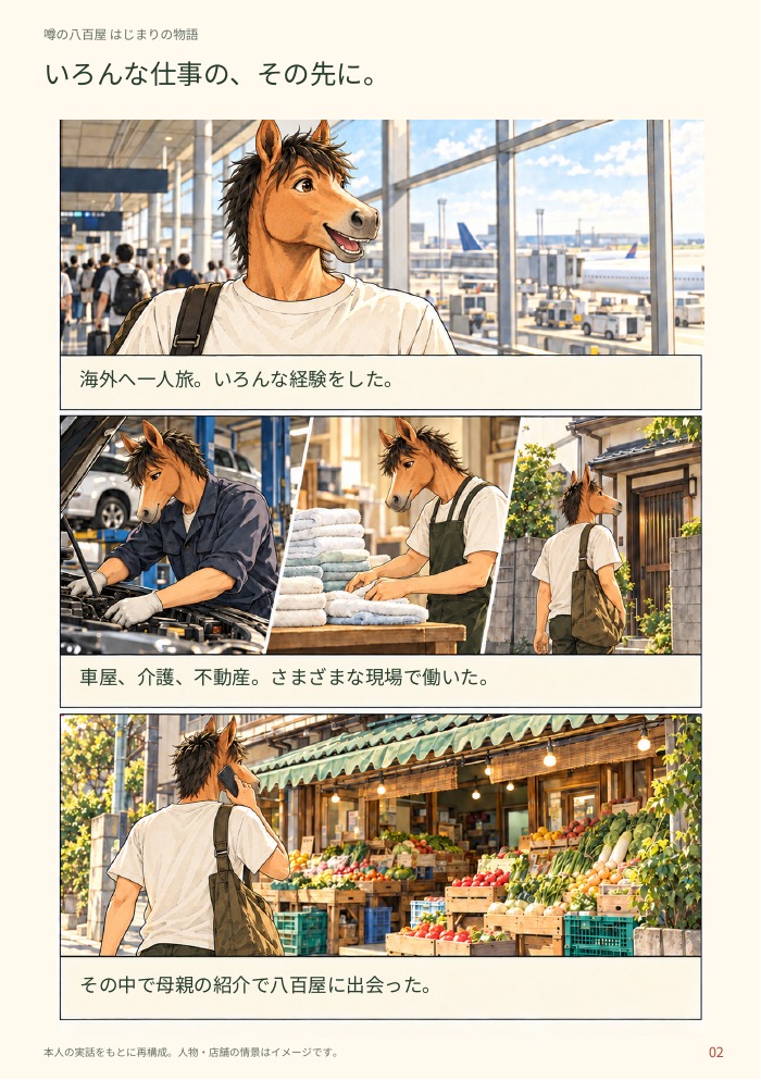 02 — いろんな仕事の、その先に。